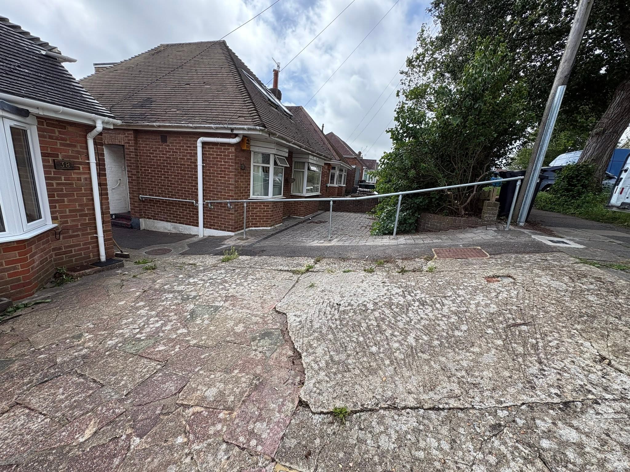 Driveway after resurfacing by ACB Property Maintenance